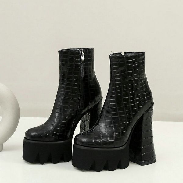 dress shoes bota feminina de couro pu cano alto 15cm, calçado feminino curto com zÃper preto drlw, Black
dress shoes bota feminina de couro pu cano alto 15cm, calçado feminino curto com zÃper preto drlw, Black