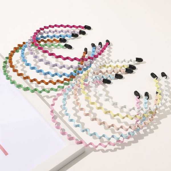 candy color head hoop plastic wave headband hair headdress korean sweet lady hairbands non-slip hair accessories for women, Silver
candy color head hoop plastic wave headband hair headdress korean sweet lady hairbands non-slip hair accessories for women, Silver