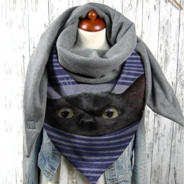 scarves scarf women 2021 winter cats floral print button soft neck wrap warm shawl soild dot printing shawls, Blue;gray
scarves scarf women 2021 winter cats floral print button soft neck wrap warm shawl soild dot printing shawls, Blue;gray