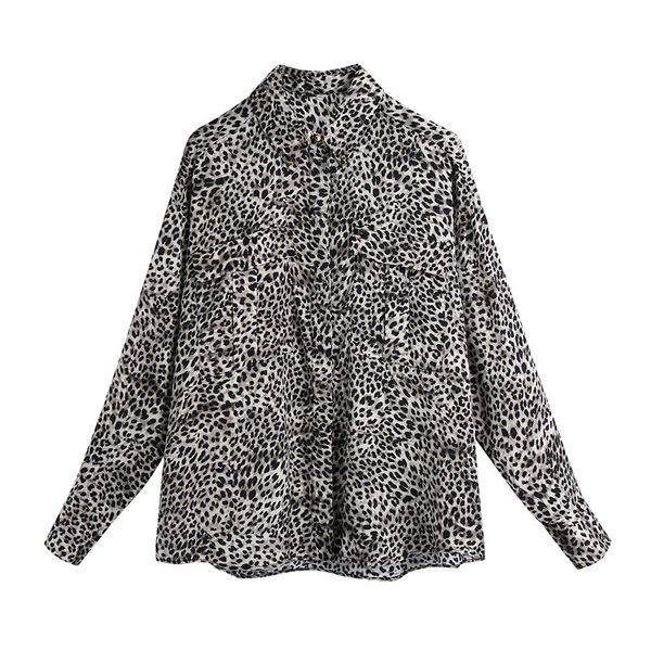 blsqr fashion leopard print loose blouses women vintage long sleeve button-up female shirts blusas chic 210430, White
blsqr fashion leopard print loose blouses women vintage long sleeve button-up female shirts blusas chic 210430, White