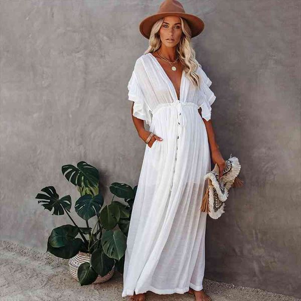 bikini cover-ups long white tunic casual summer beach dress women plus size beach wear swim suit cover up q1208, Black;gray
bikini cover-ups long white tunic casual summer beach dress women plus size beach wear swim suit cover up q1208, Black;gray