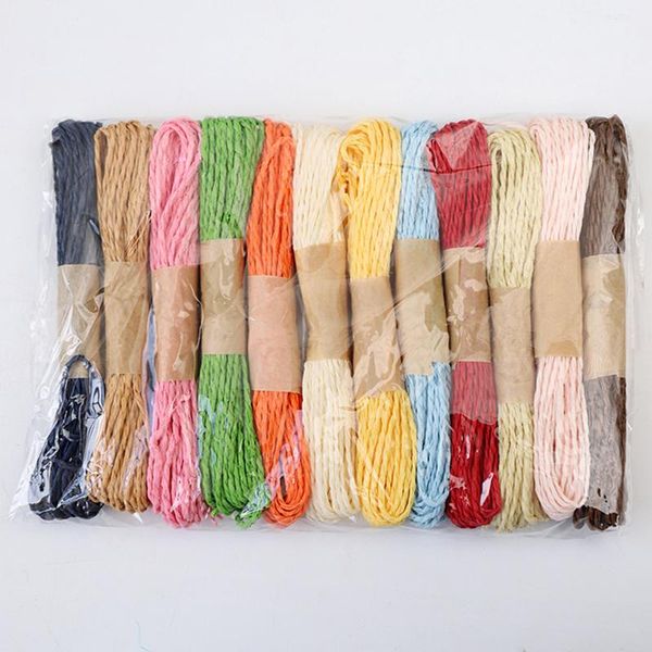 yarn 12pcs/bag1.5mm*10yars/pc enviromental paper rope pack-thread diy craft string gift packing strings cord party decoration, Black;white
yarn 12pcs/bag1.5mm*10yars/pc enviromental paper rope pack-thread diy craft string gift packing strings cord party decoration, Black;white