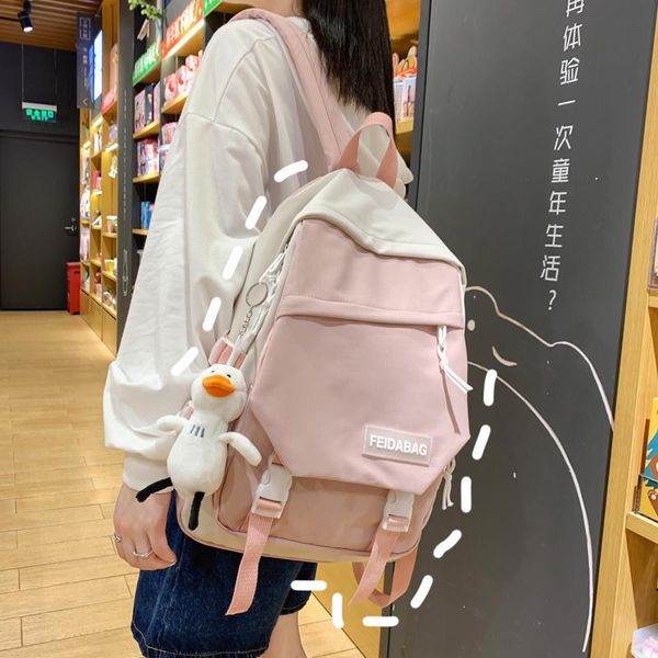 backpack 2021 fashion school student schoolbag women travel lapbagpack kawaii bags for teenage girls female book
backpack 2021 fashion school student schoolbag women travel lapbagpack kawaii bags for teenage girls female book