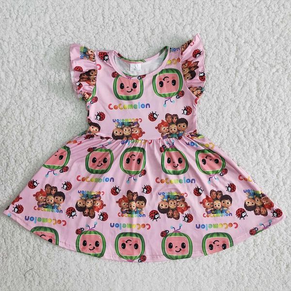 sell summer kids flutter sleeve girl dresses frocks baby girls cute cartoon dress twirl for toddlers, Red;yellow
sell summer kids flutter sleeve girl dresses frocks baby girls cute cartoon dress twirl for toddlers, Red;yellow