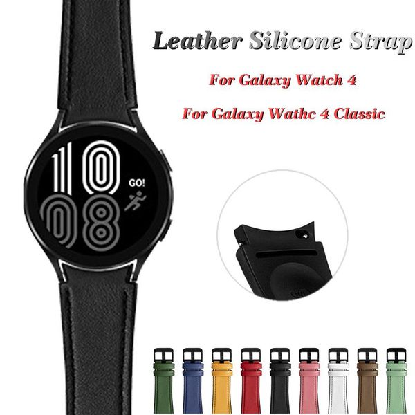 watch bands 20mm leather silicone band for samsung galaxy 4 40mm 44mm sport strap classic 42mm 46mm, Black;brown
watch bands 20mm leather silicone band for samsung galaxy 4 40mm 44mm sport strap classic 42mm 46mm, Black;brown