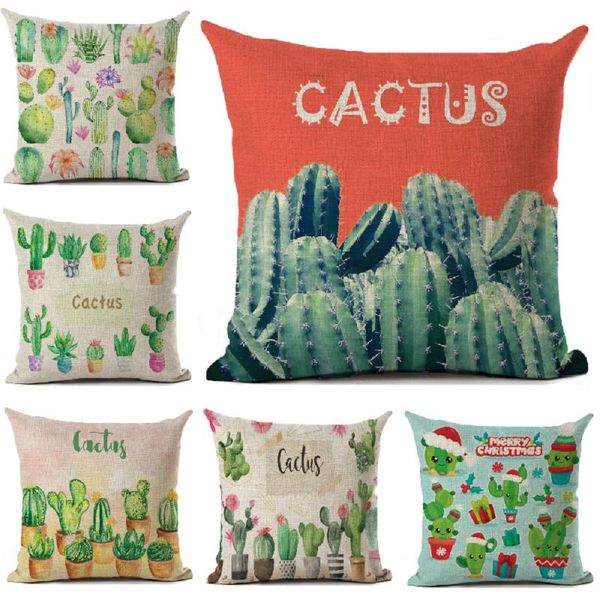 cactus cushion cover plants printed linen throw pillows home decoration sofa living room decorative pillowcase cojines 45*45cm cushion/decor
cactus cushion cover plants printed linen throw pillows home decoration sofa living room decorative pillowcase cojines 45*45cm cushion/decor