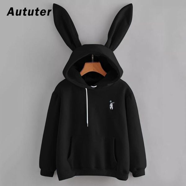 autumn winter women hoodies kawaii ears fashion hoody casual solid color warm sweatshirt for women's & sweatshirts, Black
autumn winter women hoodies kawaii ears fashion hoody casual solid color warm sweatshirt for women's & sweatshirts, Black