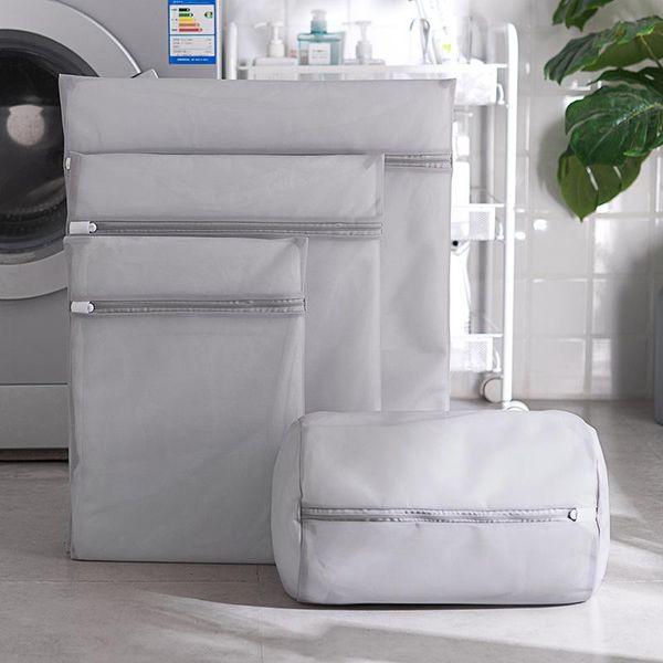 1pc gray travel storage mesh bags polyester underwear laundry bag washing machine for dirty clothes bra protect net
1pc gray travel storage mesh bags polyester underwear laundry bag washing machine for dirty clothes bra protect net