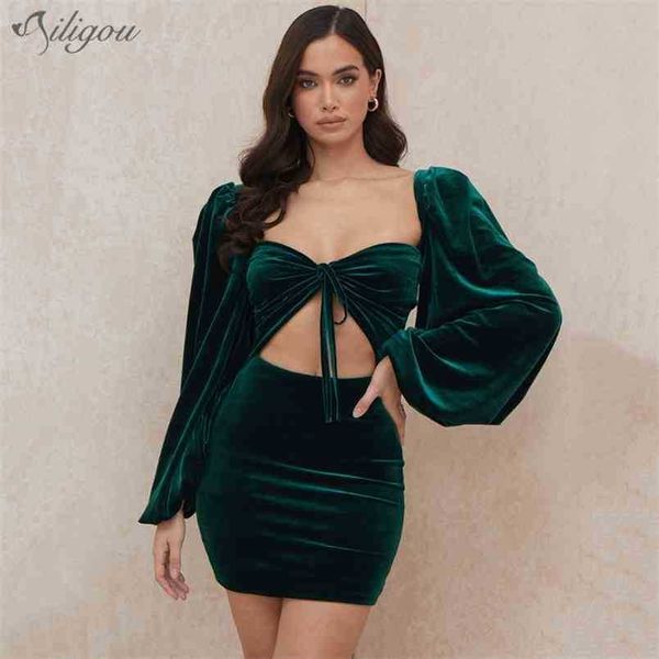 velvet dress hollow pleated v-neck lantern sleeve skinny mini celebrity party vestidos 210525, Black;gray
velvet dress hollow pleated v-neck lantern sleeve skinny mini celebrity party vestidos 210525, Black;gray