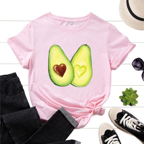 women's t-shirt avocado love couple heart vegan cotton t-shirts for women graphic tees short sleeve printed shirt summer casual clothe, White
women's t-shirt avocado love couple heart vegan cotton t-shirts for women graphic tees short sleeve printed shirt summer casual clothe, White
