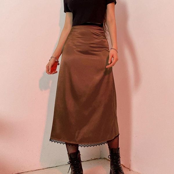 goth aesthetic skirt women lace trim high waist girl midi skirts punk dark gothic clothes, Black
goth aesthetic skirt women lace trim high waist girl midi skirts punk dark gothic clothes, Black