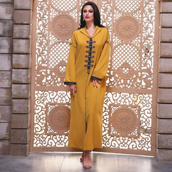 ethnic clothing moroccan djelleba hooded abayas for women handcraft diamonds dubai saudi arabic caftan african dresses muslim party banquet, Red
ethnic clothing moroccan djelleba hooded abayas for women handcraft diamonds dubai saudi arabic caftan african dresses muslim party banquet, Red