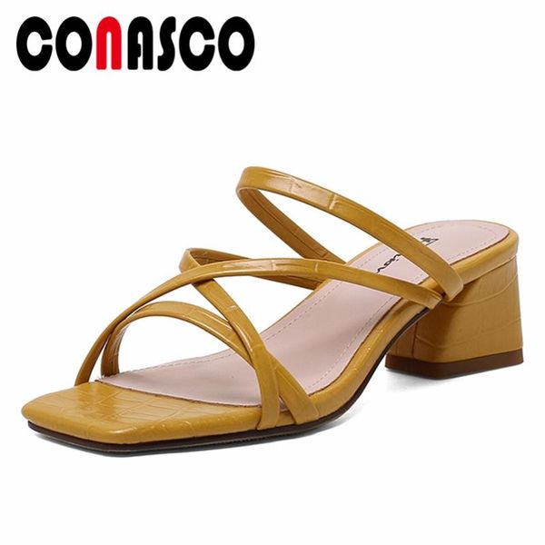 women sandals 2021 summer cross-tied thick heels slippers fashion concise casual party shoes woman arrival pumps, Black
women sandals 2021 summer cross-tied thick heels slippers fashion concise casual party shoes woman arrival pumps, Black