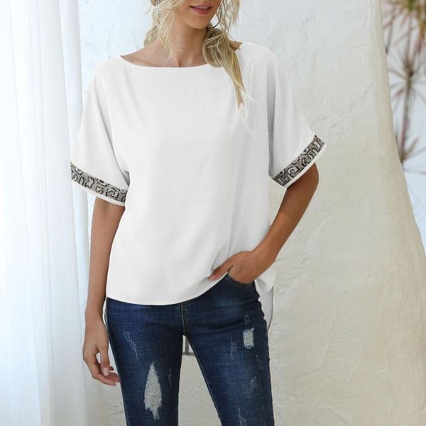 women's t-shirt fashion womens casual summer o-neck leopard printed short sleeve loose t-shirts plus size female camisetas verano muje, White
women's t-shirt fashion womens casual summer o-neck leopard printed short sleeve loose t-shirts plus size female camisetas verano muje, White