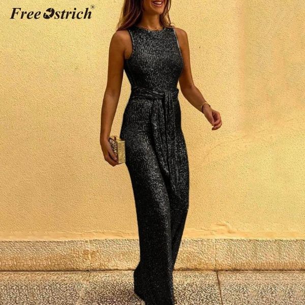 women's jumpsuits & rompers ostrich summer women jumpsuit with belt o neck solid color sleeveless high waist wide leg romper ladie, Black;white
women's jumpsuits & rompers ostrich summer women jumpsuit with belt o neck solid color sleeveless high waist wide leg romper ladie, Black;white