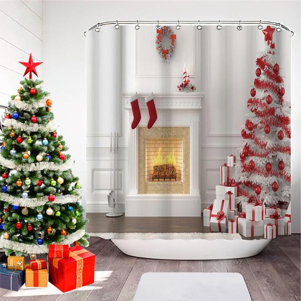 shower curtains 8 styles christmas printed curtain waterproof mildew-proof bathroom hanging 150x180cm/180x180cm/200x180cm
shower curtains 8 styles christmas printed curtain waterproof mildew-proof bathroom hanging 150x180cm/180x180cm/200x180cm