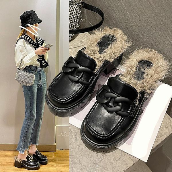 slippers shoes cover toe med soft slipers women female mule luxury slides heeled mules loafers platform comfort 2021 designer, Black
slippers shoes cover toe med soft slipers women female mule luxury slides heeled mules loafers platform comfort 2021 designer, Black