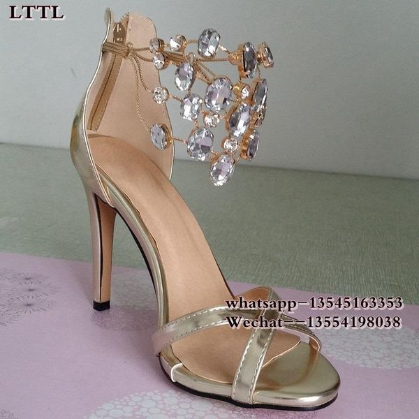 est bling crystal sandals gladiator rhinestone ankle strap high heel jeweled bridal wedding women pumps, Black
est bling crystal sandals gladiator rhinestone ankle strap high heel jeweled bridal wedding women pumps, Black