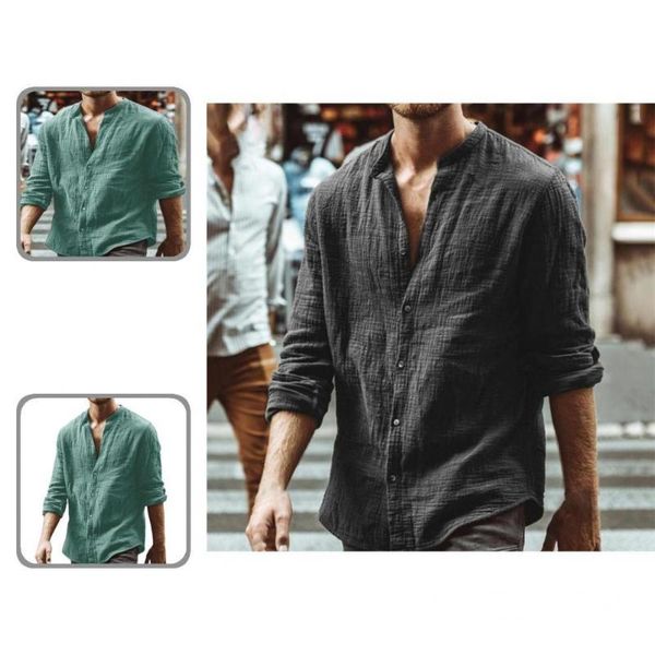 men's casual shirts men wear resistant autumn stand collar all match great leisure, White;black
men's casual shirts men wear resistant autumn stand collar all match great leisure, White;black