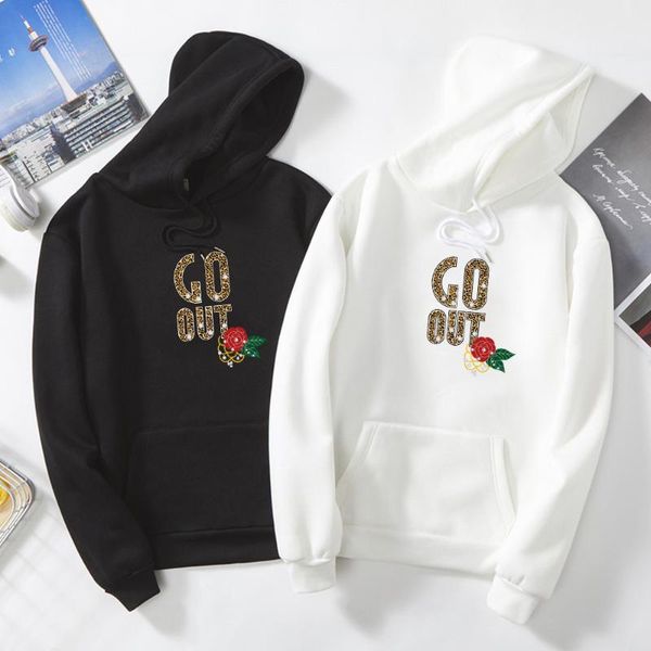 women's hoodies & sweatshirts funny letter print lady fall-winter leopard sweatshirt women loose korean style streetwear hoodie pullove, Black
women's hoodies & sweatshirts funny letter print lady fall-winter leopard sweatshirt women loose korean style streetwear hoodie pullove, Black