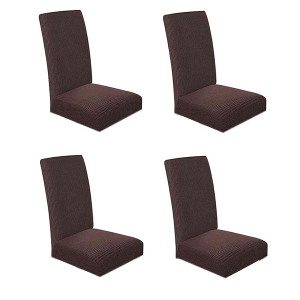 chair covers dining cover stretch parsons suitable for restaurants, polyester, dark coffee
chair covers dining cover stretch parsons suitable for restaurants, polyester, dark coffee
