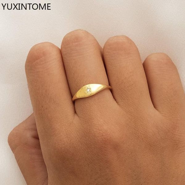cluster rings minimalist gold color crystal trendy geometric round circle for women 24k star female wedding jewelry, Golden;silver
cluster rings minimalist gold color crystal trendy geometric round circle for women 24k star female wedding jewelry, Golden;silver