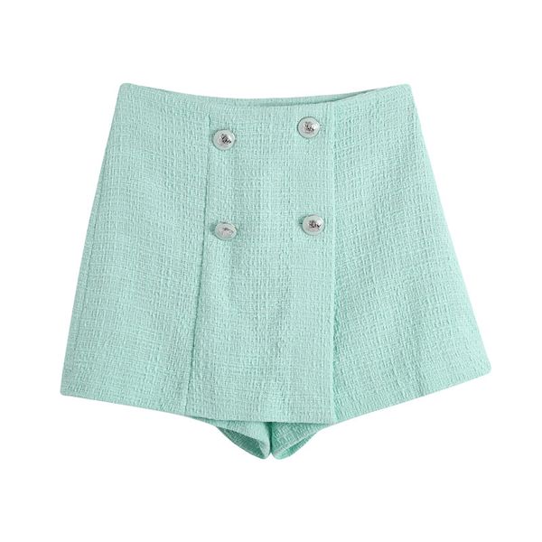 buttons solid green slim short pants women summer casual for office lady mid waist chic elegant girl 210430, White;black
buttons solid green slim short pants women summer casual for office lady mid waist chic elegant girl 210430, White;black