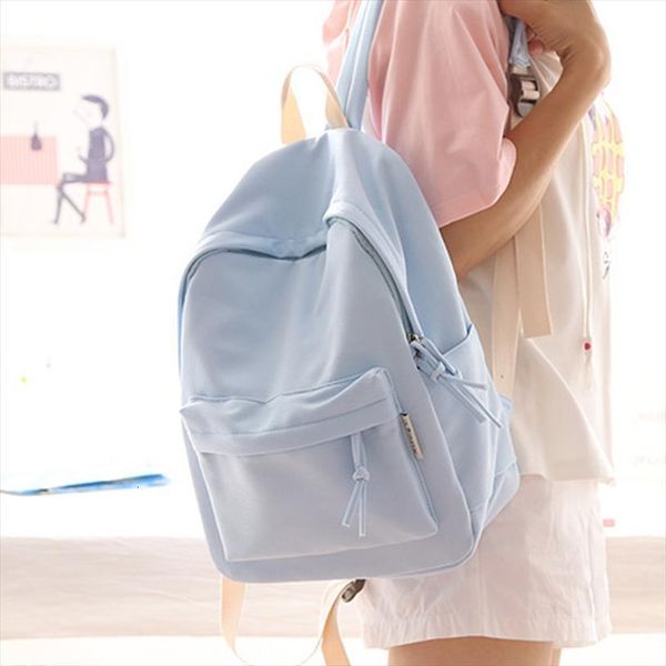 simple fresh design pure color women backpack fashion girls leisure bag school student book teenager travel young
simple fresh design pure color women backpack fashion girls leisure bag school student book teenager travel young