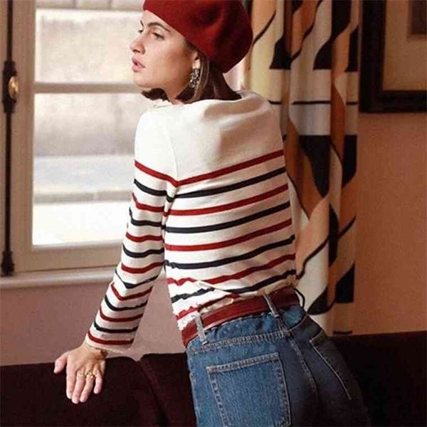loic striped women 2021 long sleeve o neck let shoulder button casual tees summer autumn vintage t shirt streetwear, White
loic striped women 2021 long sleeve o neck let shoulder button casual tees summer autumn vintage t shirt streetwear, White