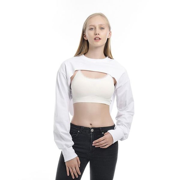 women's hoodies & sweatshirts cropped women long sleeve streetwear crop female pullover front open, Black
women's hoodies & sweatshirts cropped women long sleeve streetwear crop female pullover front open, Black