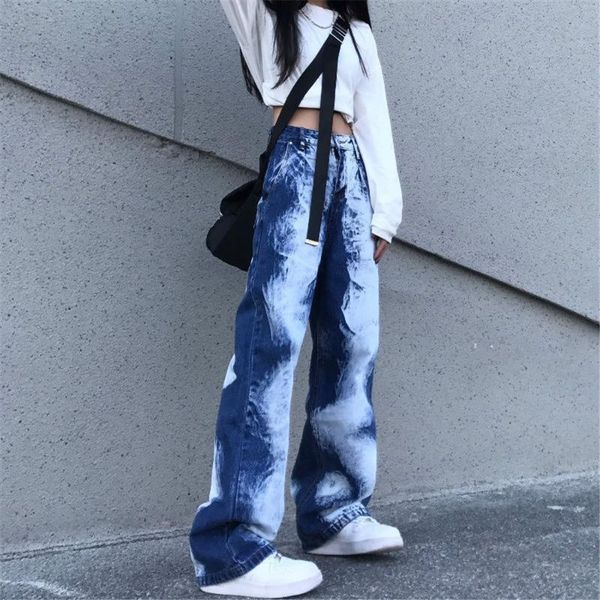 women's jeans 2021 tie dye girls summer pants fashion trousers harajuku high street denim bagge cool autumn korean boyfriend femme, Blue
women's jeans 2021 tie dye girls summer pants fashion trousers harajuku high street denim bagge cool autumn korean boyfriend femme, Blue