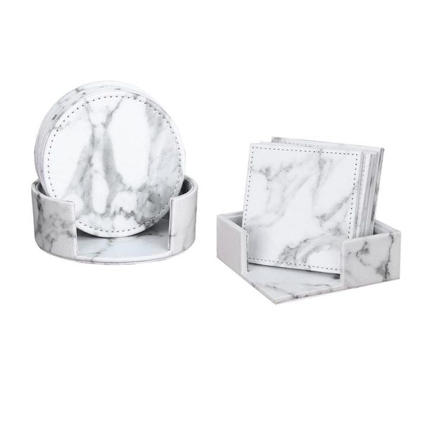 mats & pads stylish marble coasters set of 6 drink coffee tea mug protector pad kitchen accs anti-slip
mats & pads stylish marble coasters set of 6 drink coffee tea mug protector pad kitchen accs anti-slip
