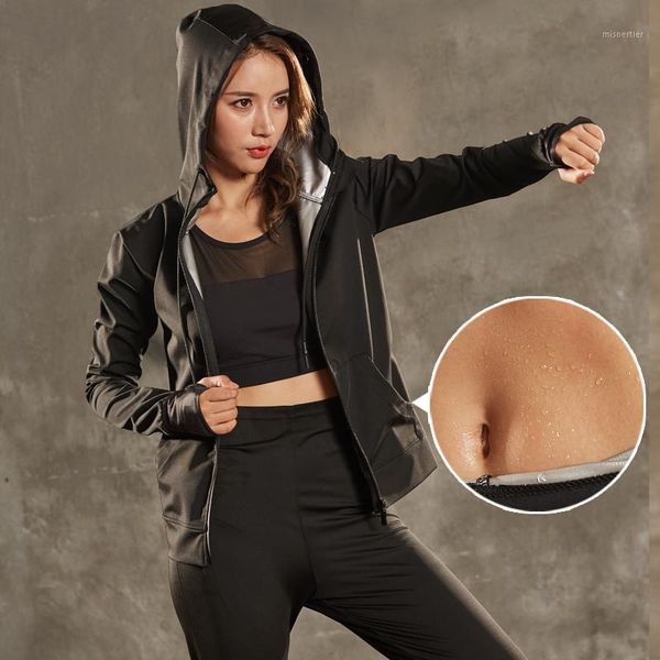 women's jackets anszktn sweat sauna jacket workout weight loss body shaper fitness slimming gym shapewear long sleeve waterproof windpr, Black;brown
women's jackets anszktn sweat sauna jacket workout weight loss body shaper fitness slimming gym shapewear long sleeve waterproof windpr, Black;brown