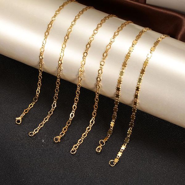 chains 2021 gold stainless steel necklace for women ins simple choker clavicle chain irregular shape fine jewelry collares, Silver
chains 2021 gold stainless steel necklace for women ins simple choker clavicle chain irregular shape fine jewelry collares, Silver
