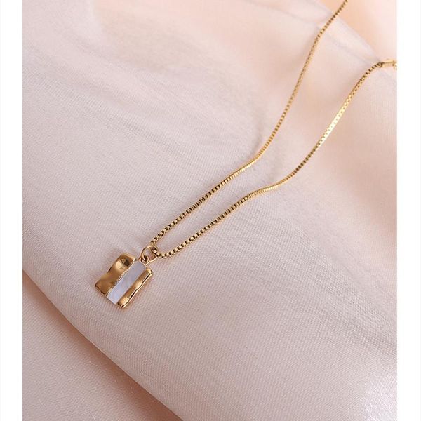 pendant necklaces gold color square metal for women white shell jewelry, trendy 316l stainless steel choker neck necklace woman, Silver
pendant necklaces gold color square metal for women white shell jewelry, trendy 316l stainless steel choker neck necklace woman, Silver