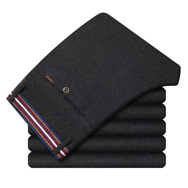 men's pants mens suit summer men dress straight business office formal big size classic trousers male aesthetic, Black
men's pants mens suit summer men dress straight business office formal big size classic trousers male aesthetic, Black