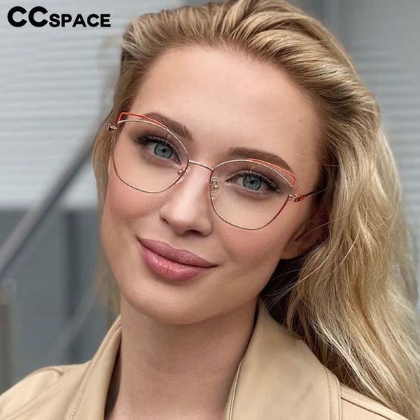 sunglasses 53011 metal women cat eye anti blue light glasses frame optical spring leg fashion computer eyeglasses, White;black
sunglasses 53011 metal women cat eye anti blue light glasses frame optical spring leg fashion computer eyeglasses, White;black