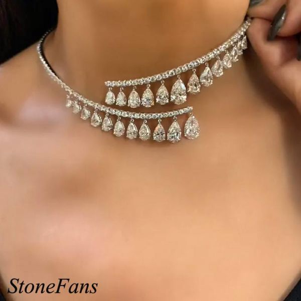 pendant necklaces stonefans luxury crystal drop open choker necklace for jewelry lover bling rhinestone chain gifts 2021, Silver
pendant necklaces stonefans luxury crystal drop open choker necklace for jewelry lover bling rhinestone chain gifts 2021, Silver