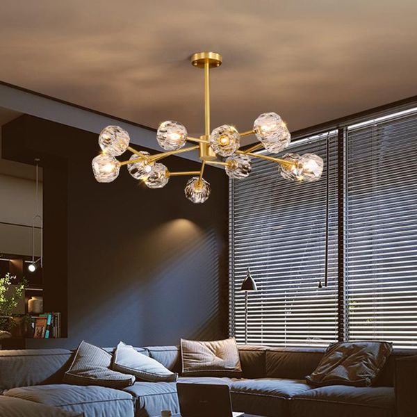 chandeliers nordic luxury all copper crystals led chandelier lighting vintage kitchen dining room gold lustre molecular indoor hanging lamps
chandeliers nordic luxury all copper crystals led chandelier lighting vintage kitchen dining room gold lustre molecular indoor hanging lamps