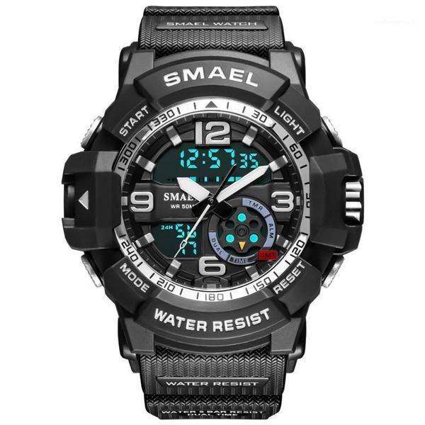 sport watch menwaterproof alarm clock auto date led digital reloj hombre military watches quartz wristwatches, Slivery;brown
sport watch menwaterproof alarm clock auto date led digital reloj hombre military watches quartz wristwatches, Slivery;brown