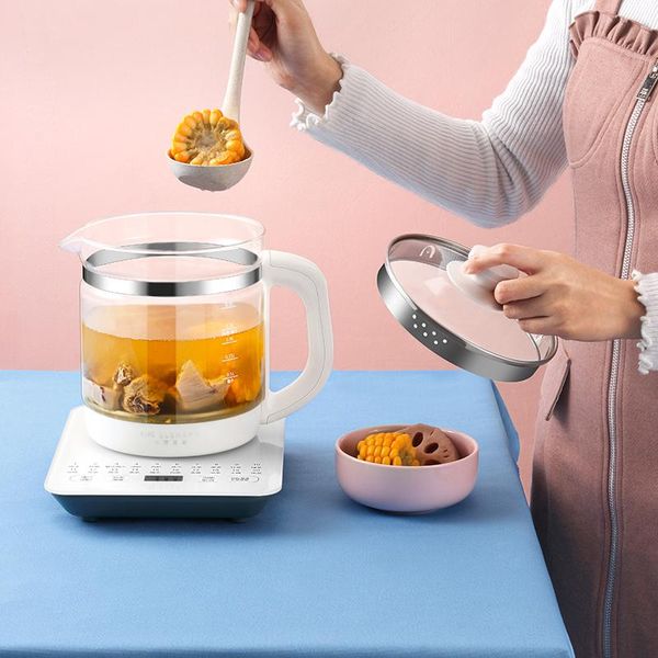 electric kettles life health pot kettle,20-in-1 multifunctional by appointment,1.8liter,800-watt,white.
electric kettles life health pot kettle,20-in-1 multifunctional by appointment,1.8liter,800-watt,white.