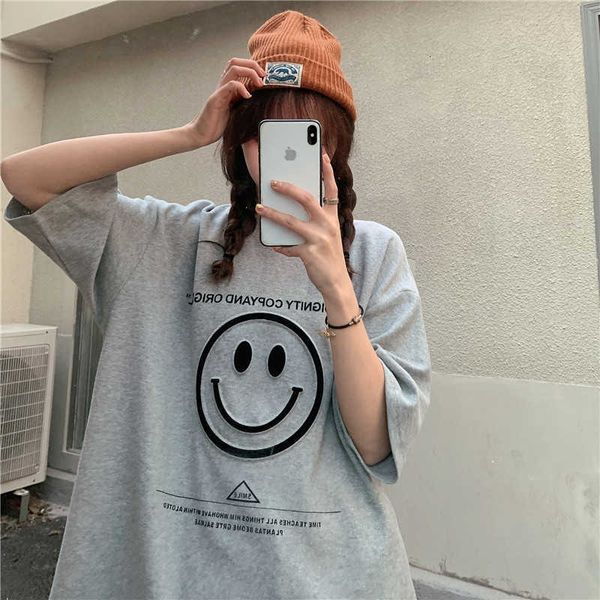 women's t-shirt boyfriend streetwear vintage summer t-shirts women o-neck short sleeve casual cotton oversized shirts korean, White
women's t-shirt boyfriend streetwear vintage summer t-shirts women o-neck short sleeve casual cotton oversized shirts korean, White