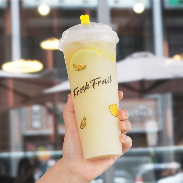 disposable cups & straws 50pcs thick frosted transparent plastic 500ml coffee tea juice drink takeaway cup with lid
disposable cups & straws 50pcs thick frosted transparent plastic 500ml coffee tea juice drink takeaway cup with lid