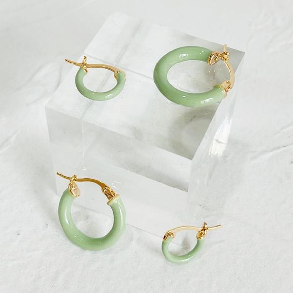 hoop & huggie multicolor enamel big small round earrings for women summer candy color circle statement jewelry gifts, Golden;silver
hoop & huggie multicolor enamel big small round earrings for women summer candy color circle statement jewelry gifts, Golden;silver