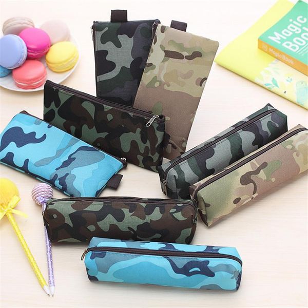 fashion camuflagem canvas pencil case large capacity pen bag scholl office stationary pencilcase creative gift bags
fashion camuflagem canvas pencil case large capacity pen bag scholl office stationary pencilcase creative gift bags