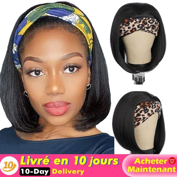 synthetic wigs short bob headband wig for women 1b color straight cosplay daily lolita heat resistant hair, Black
synthetic wigs short bob headband wig for women 1b color straight cosplay daily lolita heat resistant hair, Black