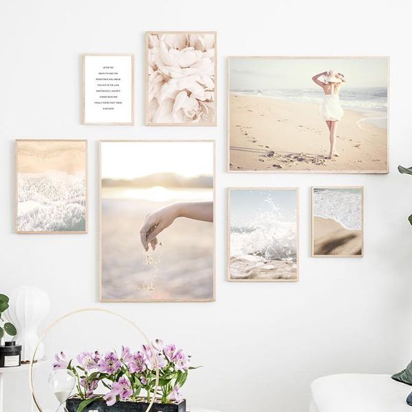 paintings sea waves beach flower girl hand wall art canvas painting posters nordic sand prints pictures for living room decor tb131
paintings sea waves beach flower girl hand wall art canvas painting posters nordic sand prints pictures for living room decor tb131