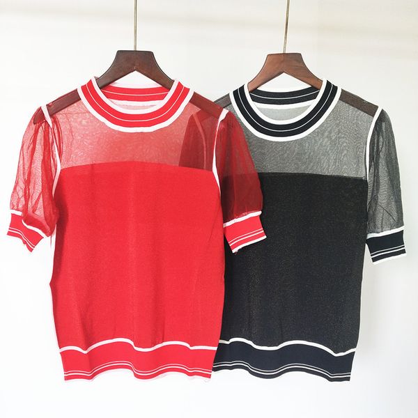 59% off factory outlet store summer mesh stitching perspective knitting women's good quality, White;black
59% off factory outlet store summer mesh stitching perspective knitting women's good quality, White;black