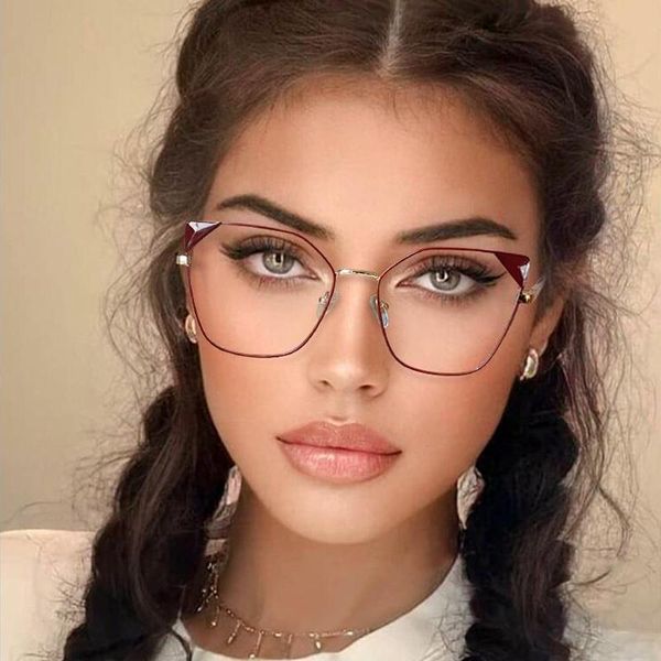 fashion sunglasses frames 2021 red square anti-blue glasses women vintage metal comfortable optical eyeglasses frame female spectacles, Black
fashion sunglasses frames 2021 red square anti-blue glasses women vintage metal comfortable optical eyeglasses frame female spectacles, Black