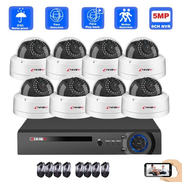 wireless camera kits chhsv ai face-recording detection h.265 8ch 5mp poe nvr kit cctv security system outdoor waterproof video surveillance
wireless camera kits chhsv ai face-recording detection h.265 8ch 5mp poe nvr kit cctv security system outdoor waterproof video surveillance